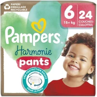PAMPERS HARM PNTS Culottes taille 6 (15 kg et +) X24