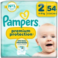 PAMPERS PP Couches taille 2 (4-8 kg) X54