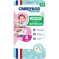 CARRYBOO NATURE Couches écologiques taille 4 (7-15 kg) X44