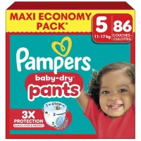 PAMPERS BD PNTS Culottes taille 5 (11-17 kg) X86