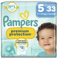 PAMPERS PP Couches taille 5 (11-16 kg) X33