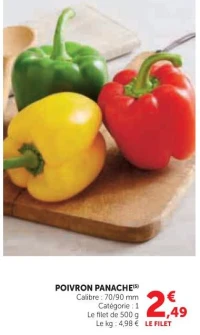 Poivron Panaché