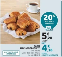 Pains au chocolat U