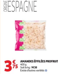 AMANDES ÉFFILÉES PROFRUIT