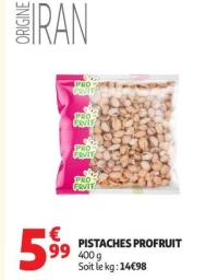 PISTACHES PROFRUIT