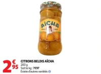 CITRONS BELDIS AÏCHA