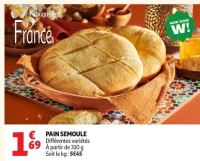 PAIN SEMOULE
