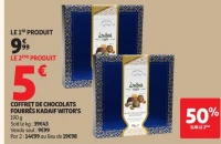 COFFRET DE CHOCOLATS FOURRÉS KADAIF WITOR'S