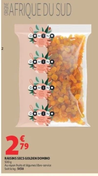 Raisins Secs Golden Domino