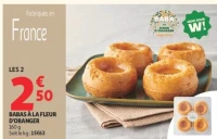 BABAS À LA FLEUR D'ORANGER