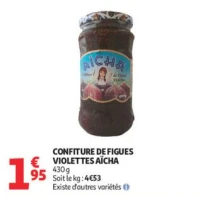CONFITURE DE FIGUES VIOLETTES AÏCHA