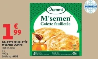 GALETTE FEUILLETÉE M'SEMEN OUMMI