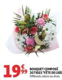 BOUQUET COMPOSÉ 20 TIGES "FÊTE DE L'AÏD"