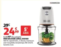 MINI HACHOIR CHP61.000WH