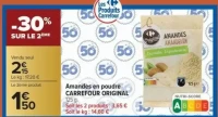 Amandes en poudre CARREFOUR ORIGINAL