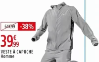 VESTE À CAPUCHE Homme