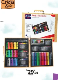 MALLETTE À DESSIN 113 PIÈCES | 6 ans