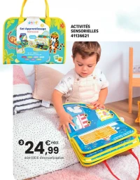 Pochette 7 Activités - Activités Sensorielles (5 ans)