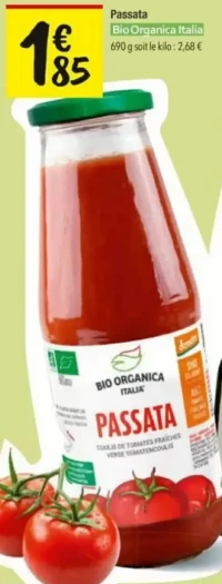 Passata Bio Organica Italia