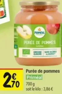 Purée de pommes