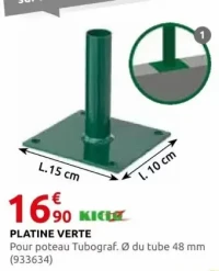 PLATINE VERTE
