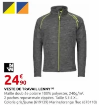 VESTE DE TRAVAIL LENNY