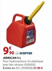 JERRICAN 5 L SCEPTER