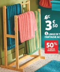 LINGE DE TOILETTE FANTAISIE ACTUEL