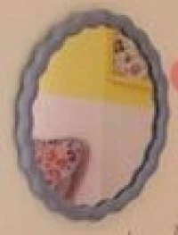 MIROIR ONDULE Ø30cm