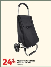 POUSSETTE DE MARCHÉ 2 ROUES 45 L ACTUEL