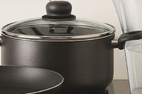 Faitout Ø 24 cm avec couvercle en verre