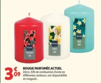 BOUGIE PARFUMÉE ACTUEL