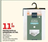 PROTÈGE MATELAS IMPERMÉABLE ACTUEL