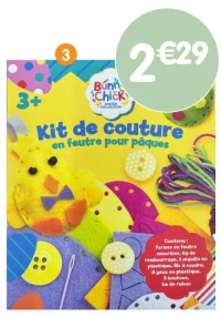 Kit de couture en feutre Pâques