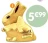 Promo LINDT lapin or chocolat blanc