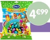 Oeufs en chocolat fourrés à la noisette