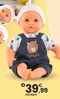 BÉBÉ CALIN MAËL - OURSON