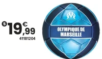 Ballon Metallic Olympique de Marseille T5