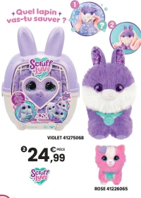 Scruff a Luvs - Boule de Poils (Violet / Rose)