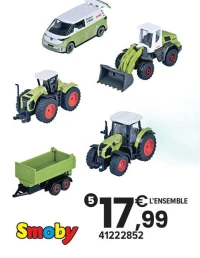 Majorette - Ferme Class 5 pièces (Smoby)