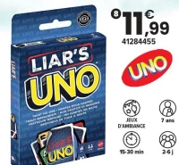 Uno Liar's