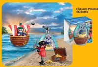 41274192 - Oeuf 2 en 1 L'Île aux Pirates