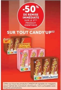 Boissons lactées Candy'Up