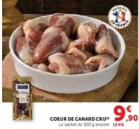 COEUR DE CANARD CRU