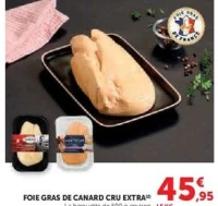 FOIE GRAS DE CANARD CRU EXTRA
