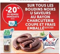 Boudins noirs U Saveurs