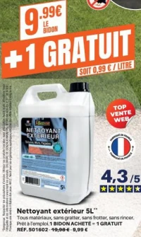 Nettoyant extérieur 5L