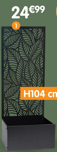 Jardinière XL en métal