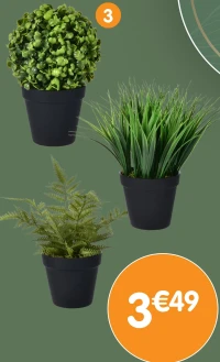 Mini plante artificielle