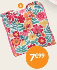 Galette de chaise imprimée